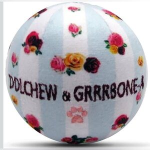 Luxurious Plush Dog Ball